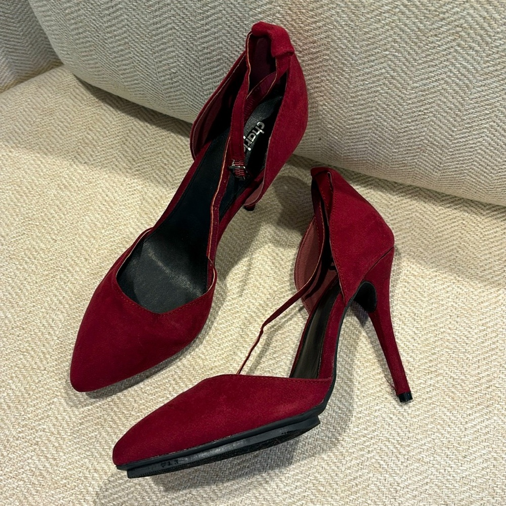 ♥️ Charlotte Russe red heels